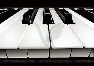 Piano keyboard - vector EPS clipart