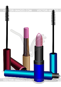 Cosmetic set - vector clipart