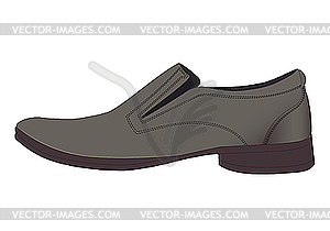 Man`s shoe - vector clipart