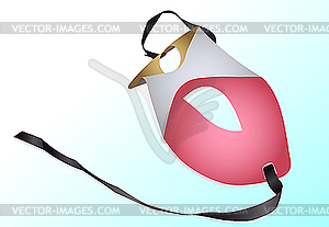 Carnival mask - stock vector clipart