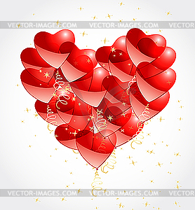 Romantic heart - vector clipart