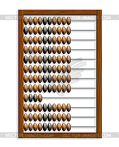 Abacus - vector clipart