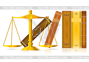 Justice concept - vector image