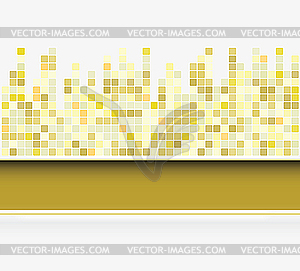 Abstract square background - vector clipart