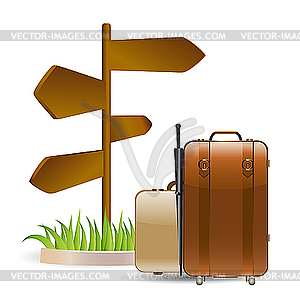 Travel concept - vector clip art