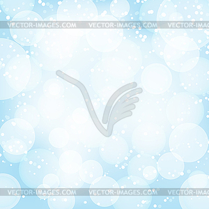 Abstract light blue background with light effects - vector image