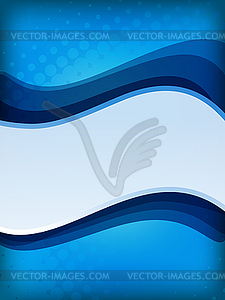 Abstract vertical blue background with space for - vector clip art