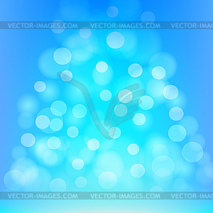 Abstract background with light effects. Blue and - vector image