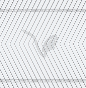 Abstract geometric white lines background - vector clipart