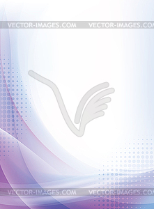 Abstract soft pink and blue flowing lines vertical - vector clip art