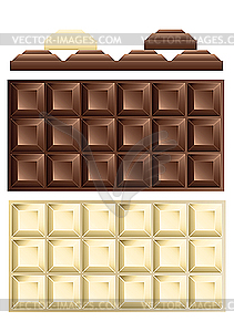 Chocolate bar - vector clipart