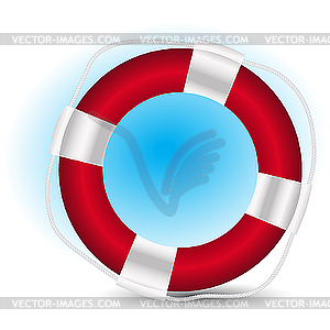 Life buoy - royalty-free vector image