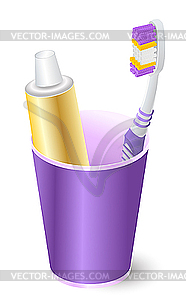 Toothbrush - vector clipart