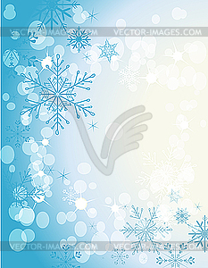 Winter soft background - vector clipart