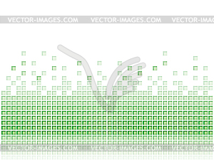 Абстрактный зеленый фон мозаика - клипарт в векторном формате