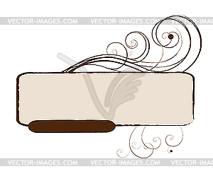 Vintage frame - vector clipart