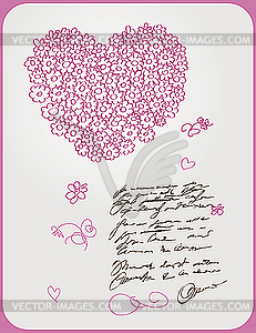 Love letter - royalty-free vector image