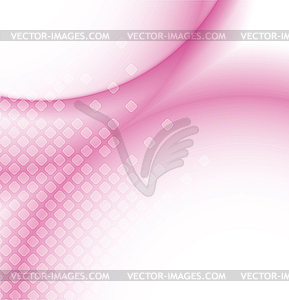 Abstract pink mosaic background - vector image