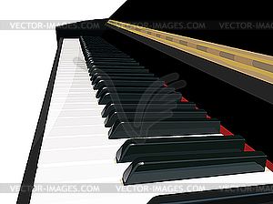 Piano - vector clipart