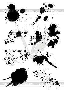 Blots - vector image