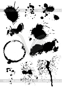 Blots  - vector clipart