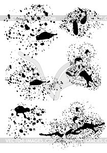 Blots  - vector image