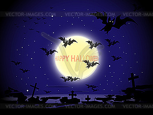 Happy Halloween - vector image