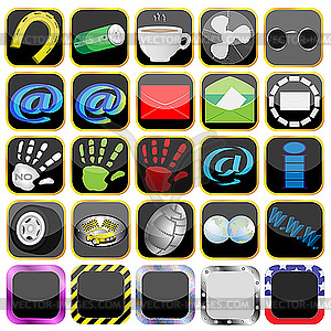 Set of Icons - vector clipart