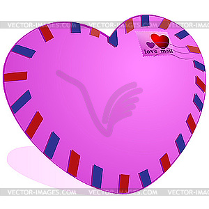 Mail love - vector image