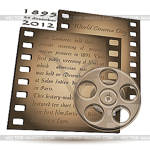 International cinema - vector image