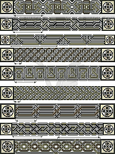 Ornaments Celtic style - vector clipart
