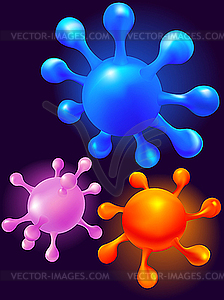 Blots balloons - vector clipart