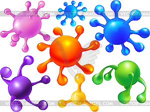 Blots ballons - vector clipart