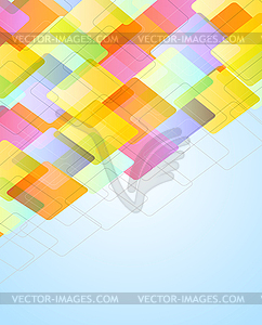 Abstract romb design - vector image