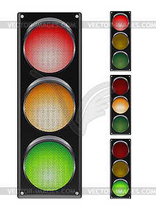 Traffic lights  - vector clip art