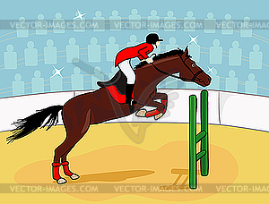 Rider - vector clipart