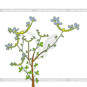 Floral design - vector clip art