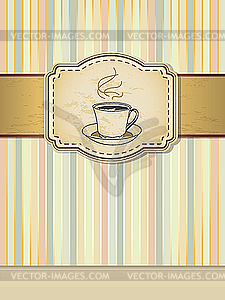 Cup of tea design - vector image