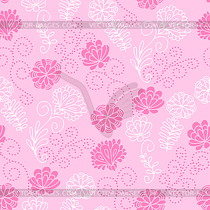 Seamless floral pattern - vector clipart / vector image