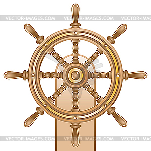 Steering wheel - vector clip art