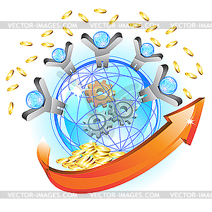 Business concept - vector clipart