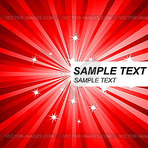 Red abstract background - vector clip art