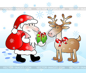 Christmas card - vector clipart