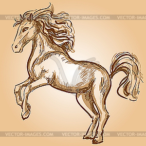 Horse - vector clipart