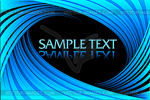 Abstract blue background - vector clipart