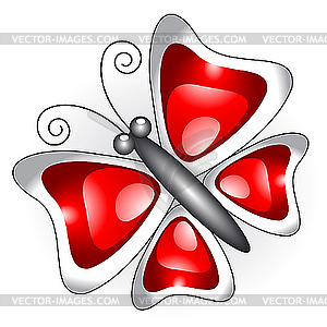 Butterfly - vector clipart / vector image