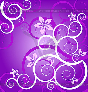 Flower pattern - vector clipart