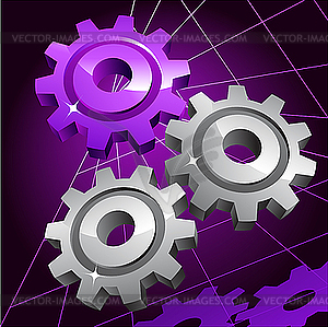 Gears - vector clip art