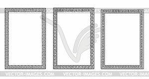 Greek border - vector image