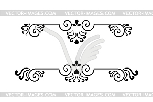 Elements ornate - vector clip art